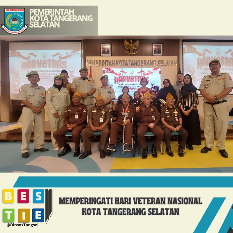 MEMPERINGATI HARI VETERAN NASIONAL  DI KOTA TANGERANG SELATAN