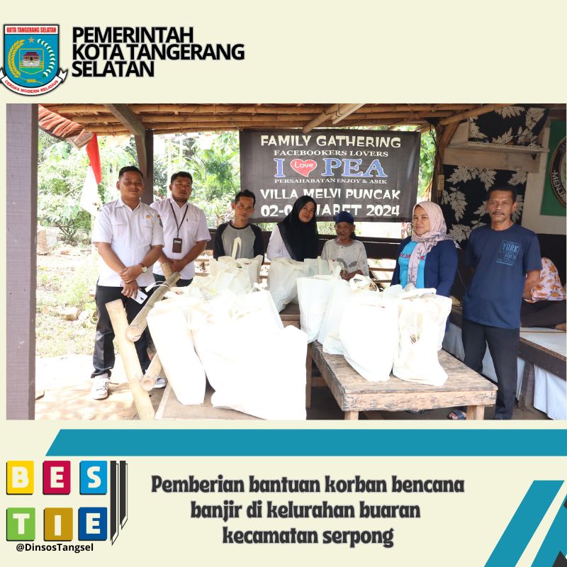 PENYERAHAN BANTUAN KORBAN BANJIR