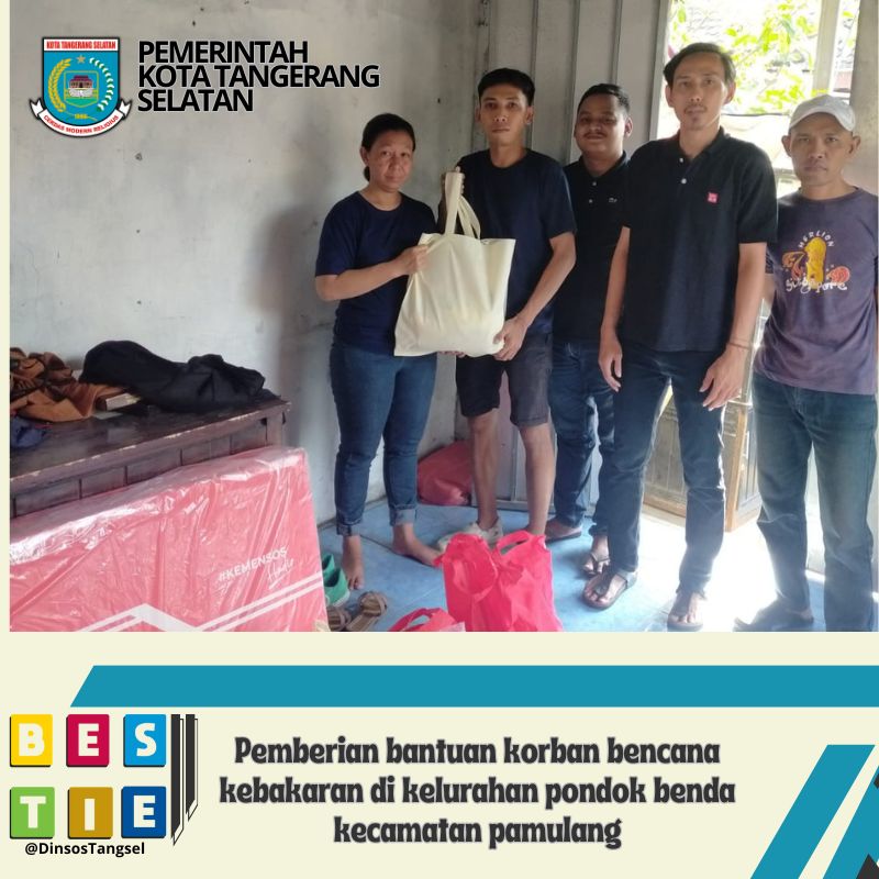 PENYERAHAN BANTUAN KORBAN KEBAKARAN