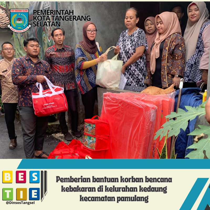 PENYERAHAN BANTUAN KORBAN KEBAKARAN