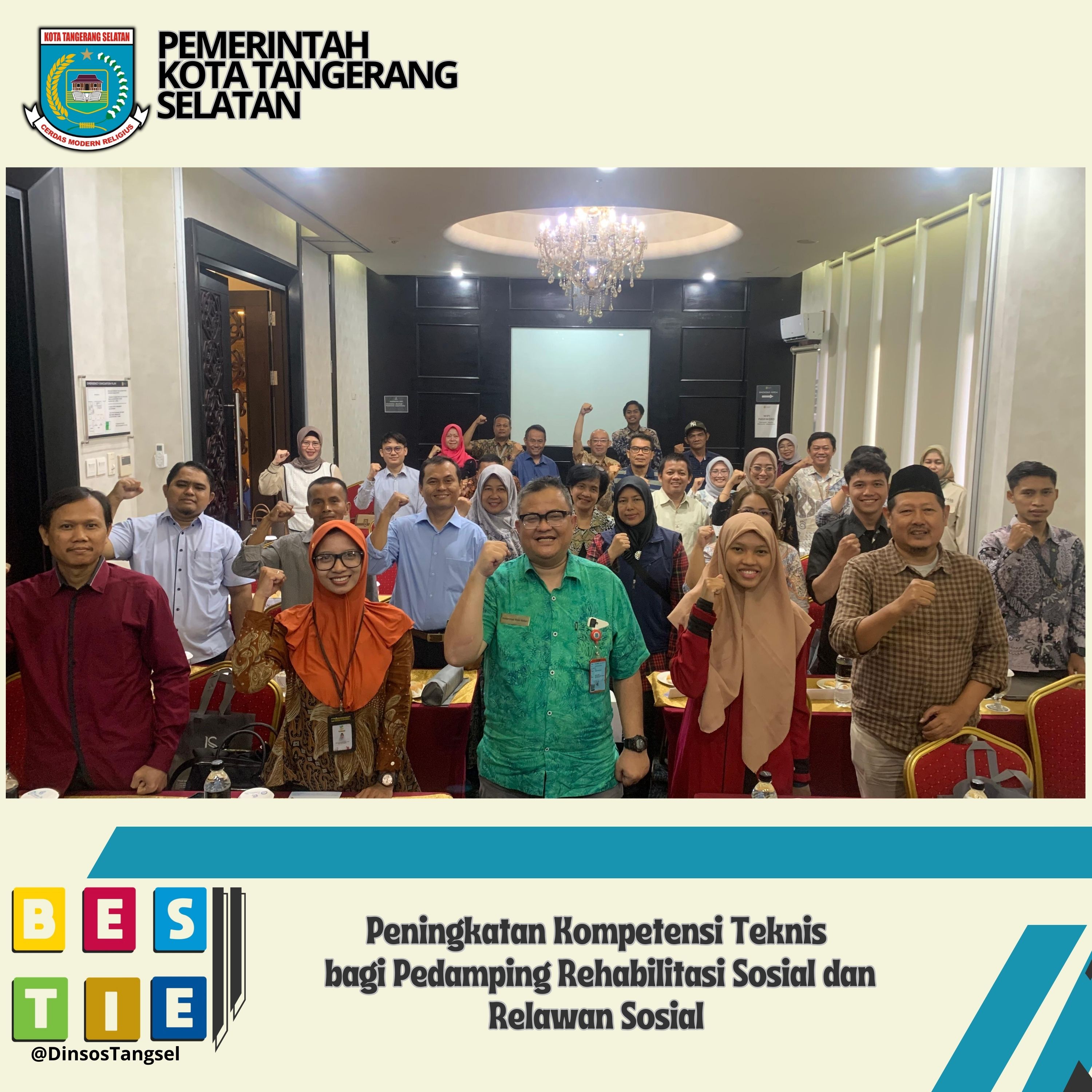 Peningkatan Kompetensi Teknis bagi Pendamping Rehabilitasi Sosial dan Relawan Sosial