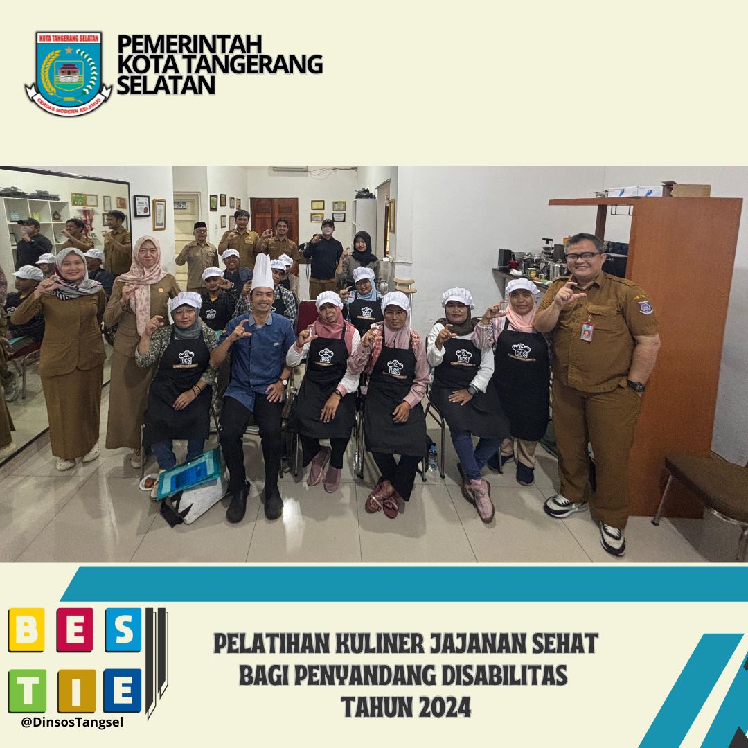 PELATIHAN MASAK JAJANAN SEHAT BAGI PENYANDANG DISABILITAS