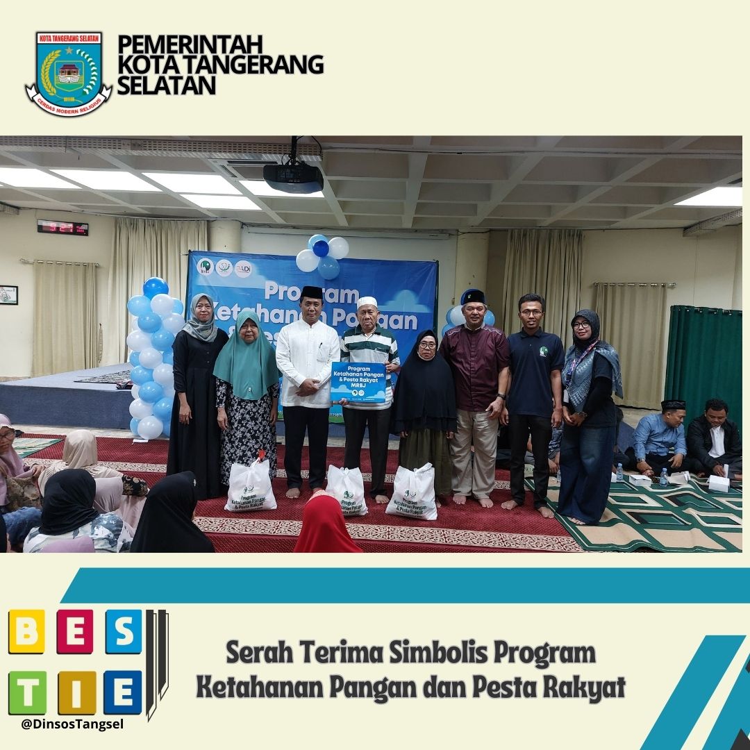 Serah Terima Simbolis Program Ketahanan Pangan dan Pesta Rakyat