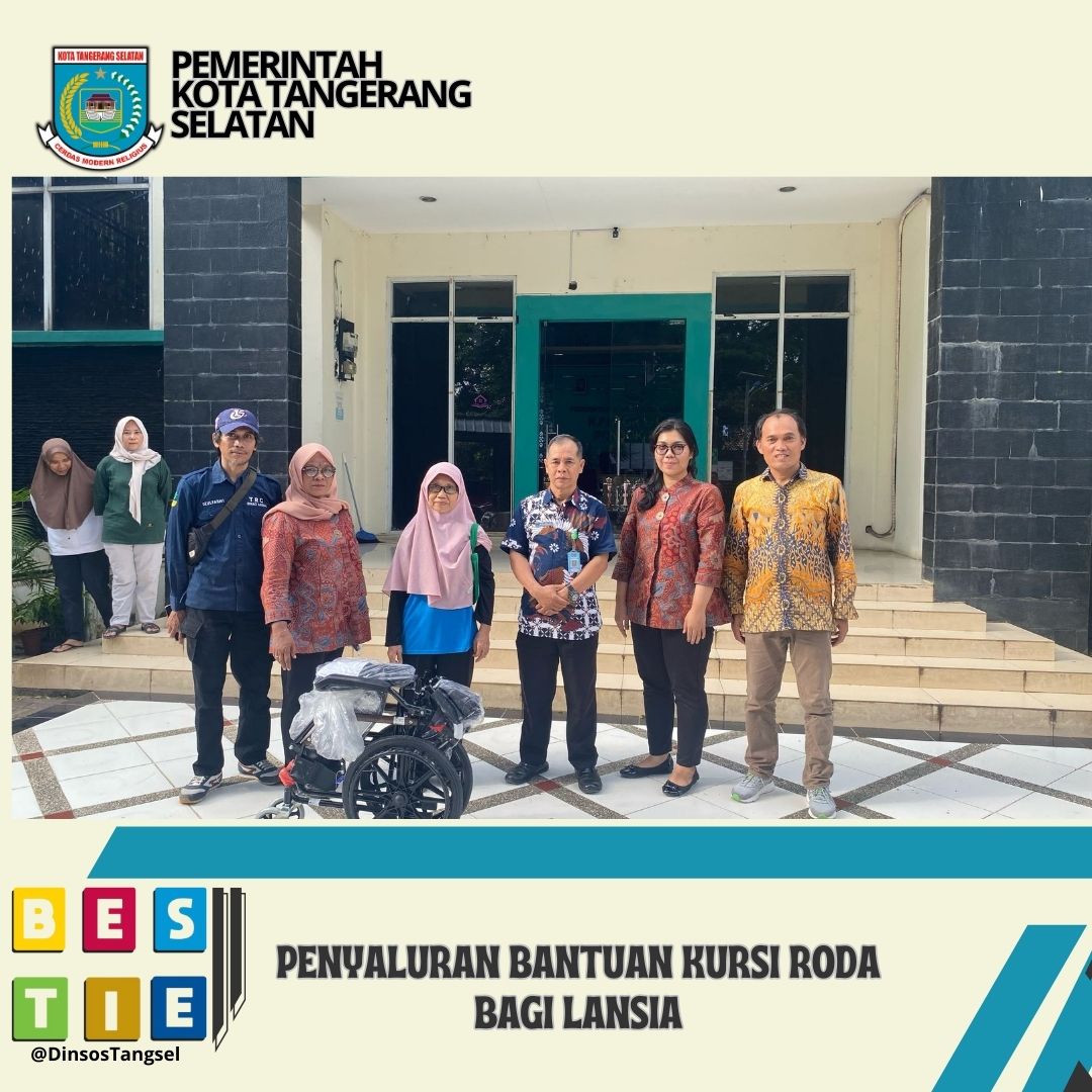 PENYALURAN BANTUAN KURSI RODA PADA LANSIA